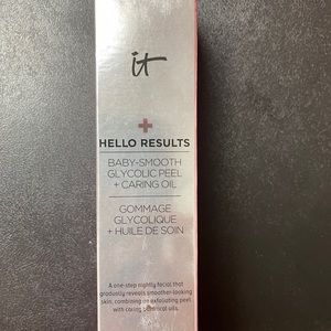 It Cosmetics Hello Results Baby Smooth Glycolic Peel & Caring Oil
